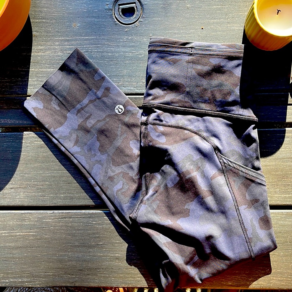 Lululemon Fast and Free High Rise Crop